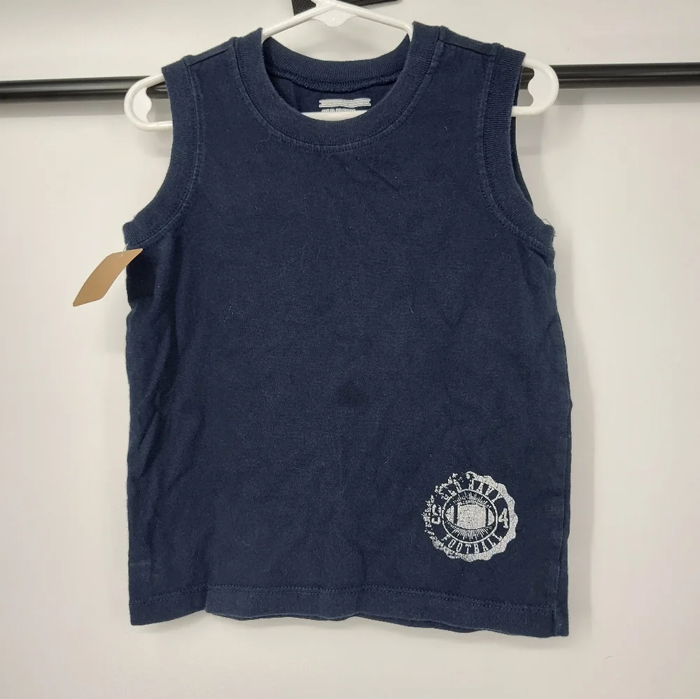Old Navy Dark Navy Blue Kids Tank Top Size 4T